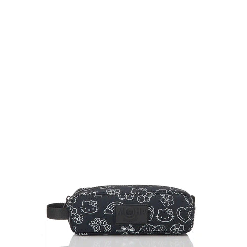 ALOHA Icons Pencil Case in White