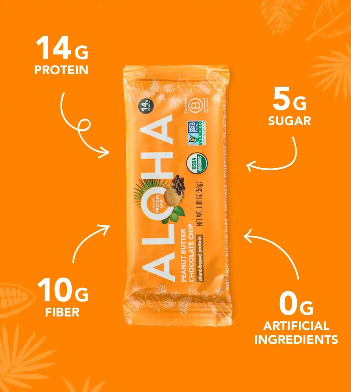 Peanut Butter Chocolate Chip - Protein Bars