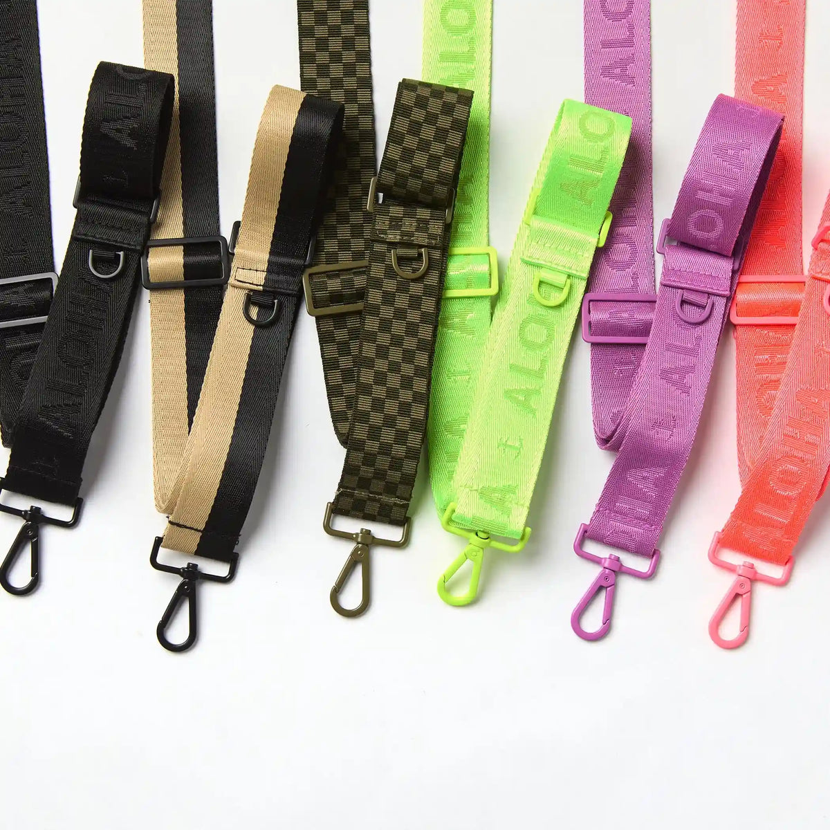 Petite Check Strap in Olive