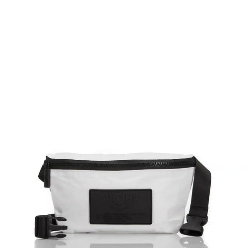 White Mini Hip Pack