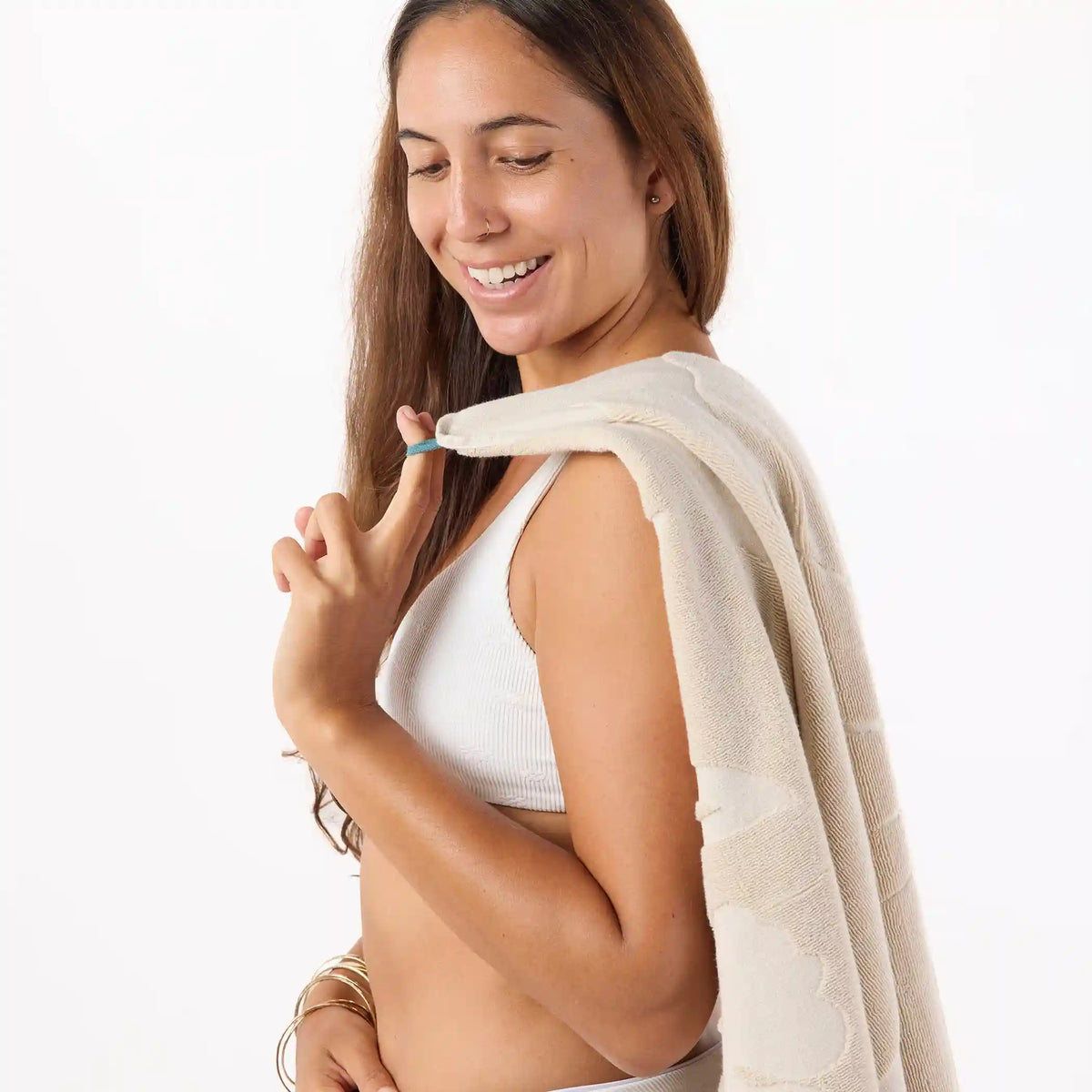 Beach Towel | Heipua - Sandstone