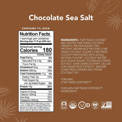 Chocolate Sea Salt Drinks - 4-Pack