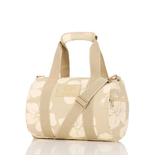 Hana Hou Keep It Light Stubby Duffle in Creme on Dune