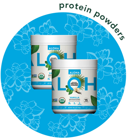 Two Canisters of Vanilla Protein Powder