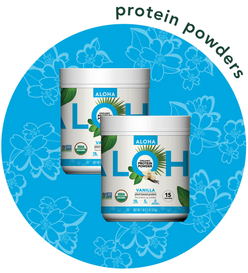 Two Canisters of Vanilla Protein Powder