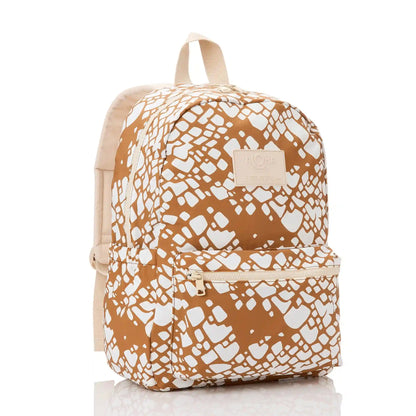 Textile Cone Keep It Light Backpack in Brown Sugar